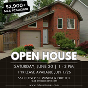 Custom-Built 2+1 bdrm Raised Ranch for Lease July 1/26. $2, 900/mth+